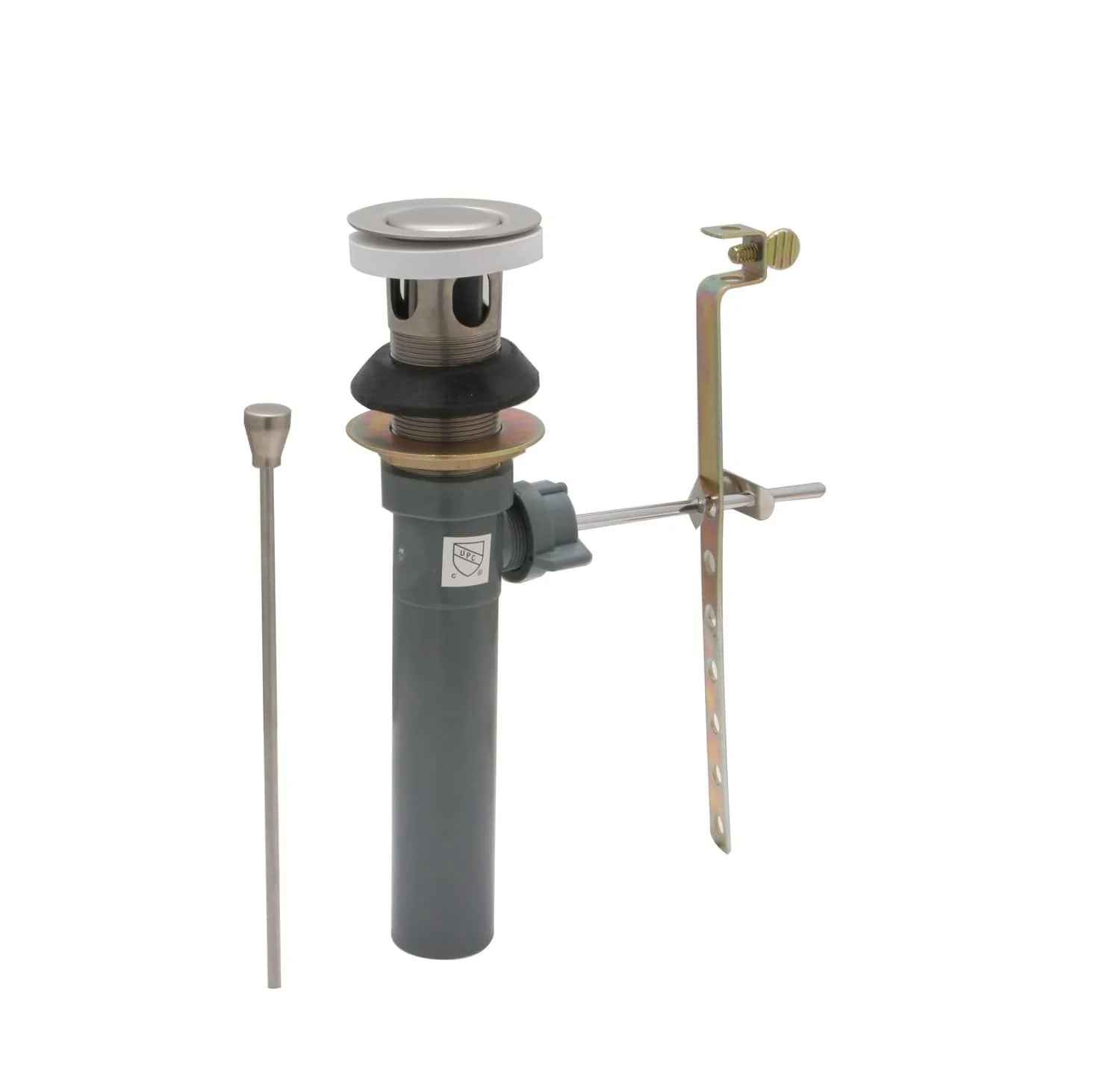 Pop-UP Assembly — Satin Nickel