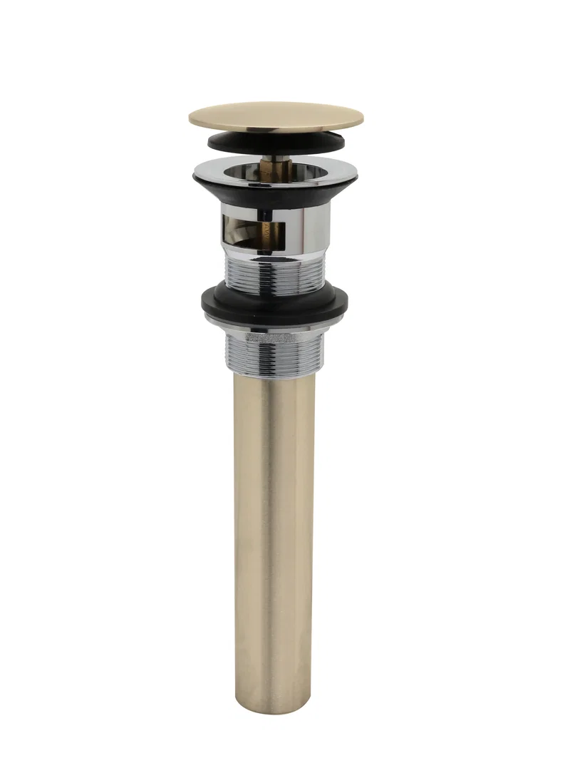 Push Style Pop-Up — PVD Satin Brass