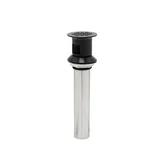 Builder Grid Style Drain — Matte Black