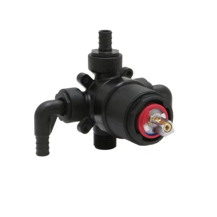 Shower rough-in valve — Black