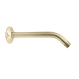 8" Shower Arm And Flange — PVD Satin Brass