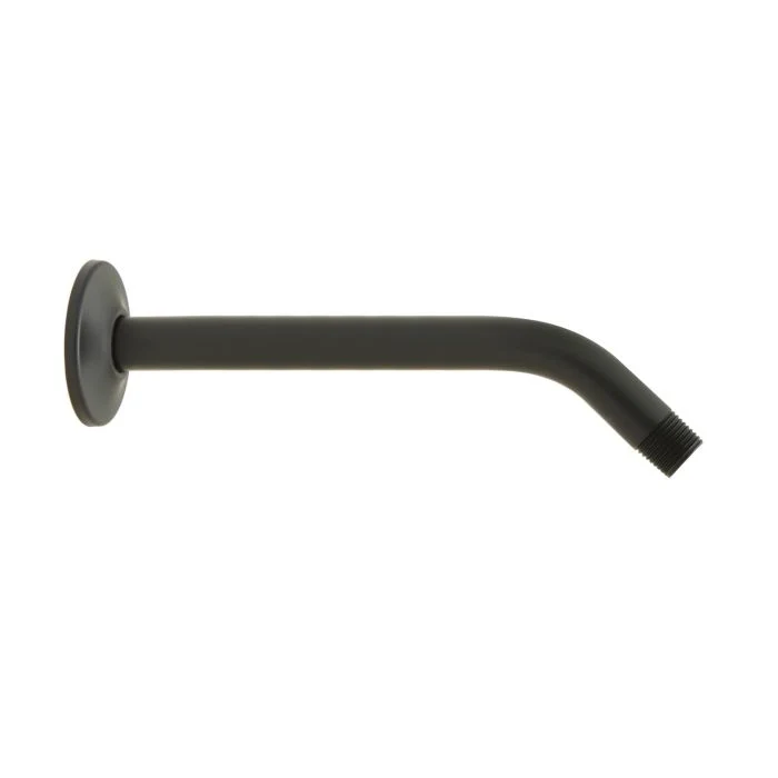 8" Shower Arm And Flange — Matte Black