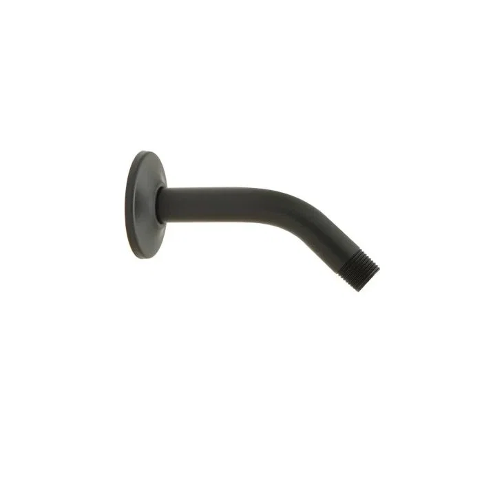 6" Shower Arm And Flange — Matte Black