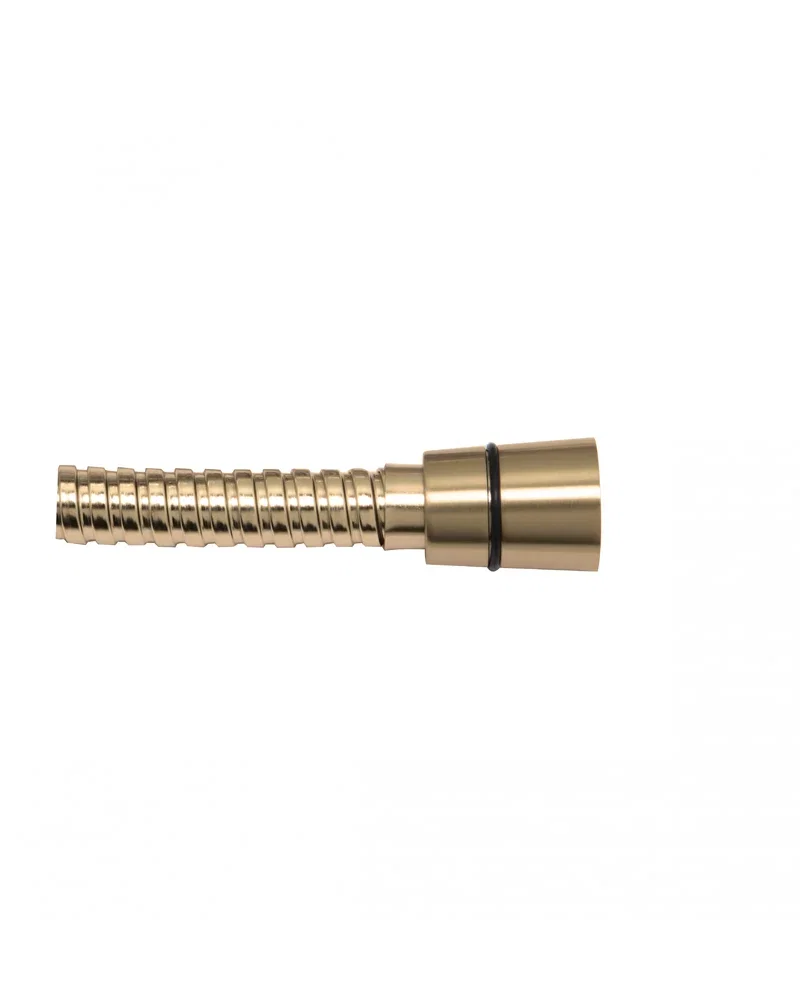 59" Metal Shower Hose — PVD Satin Brass