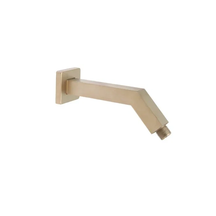 Shower Arm And Flange — PVD Satin Brass