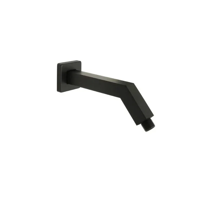 Shower Arm And Flange — Matte Black
