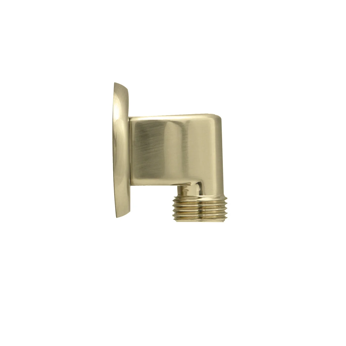 Wall Supply Elbow — PVD Satin Brass