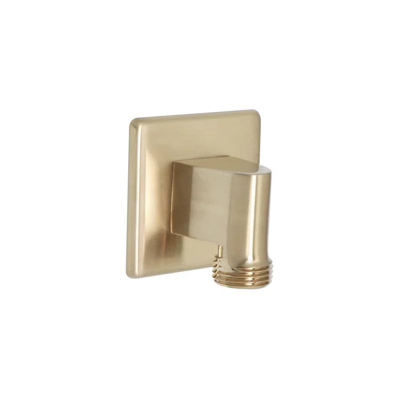 Wall Supply Elbow — PVD Satin Brass
