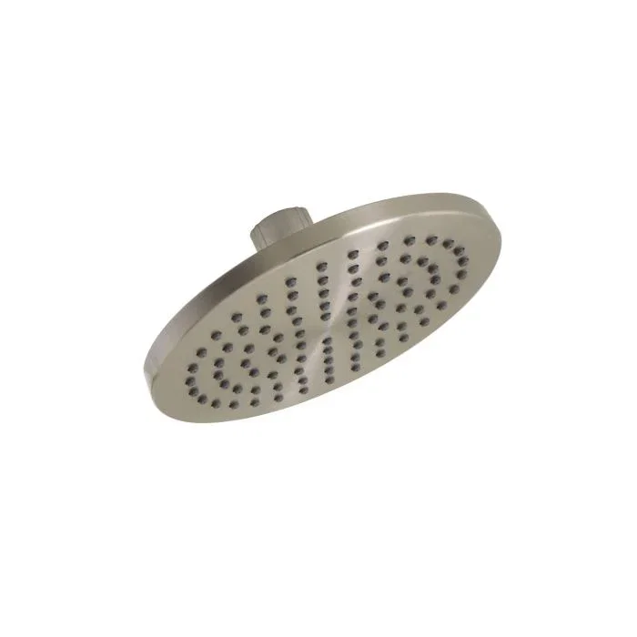 6" Rain Shower Head — PVD Satin Nickel