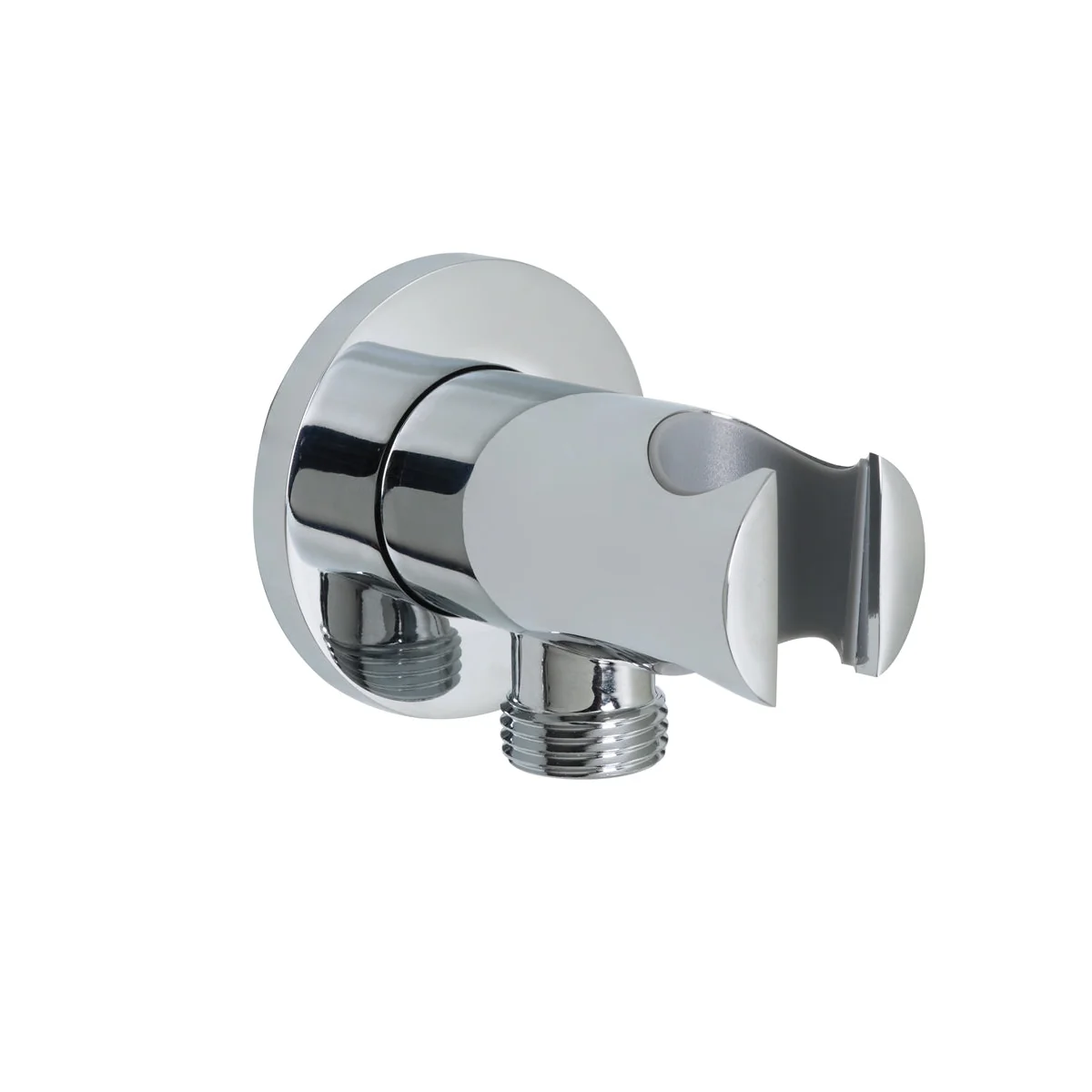Supply Elbow & Holder — Chrome