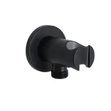Supply Elbow & Holder — Matte Black