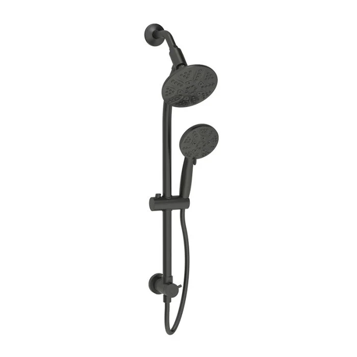 Retrofit Shower Package — Matte Black