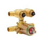 Push button rough-in valve — No finish