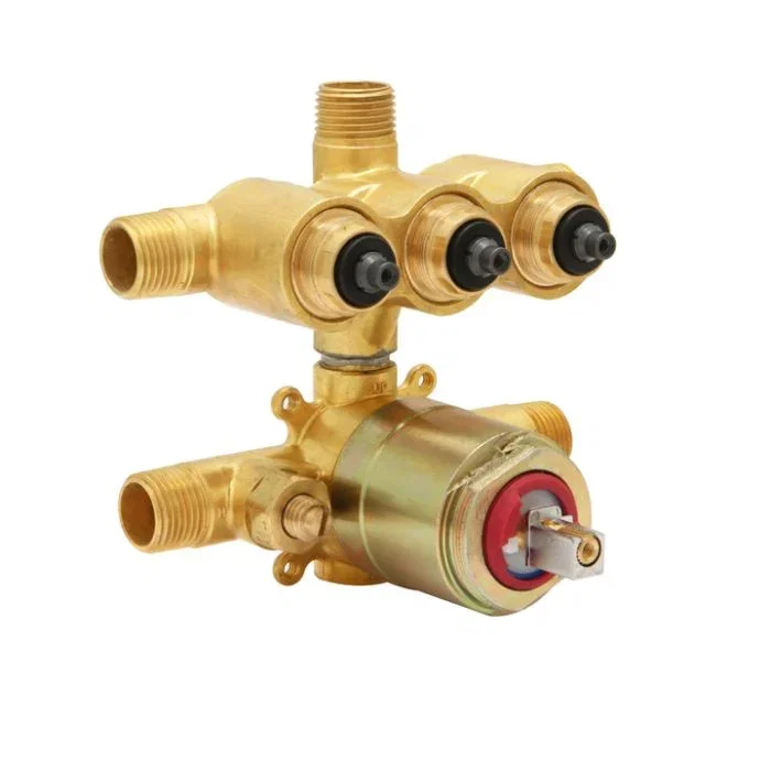 Push button rough-in valve — No finish
