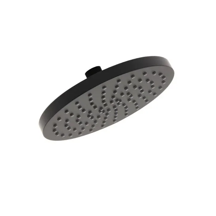 8" Rain Shower Head — Matte Black