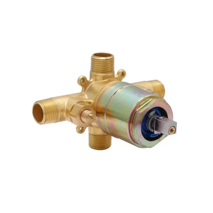 Shower rough-in valve — Brass