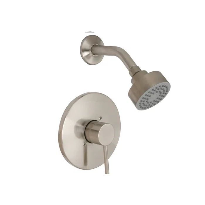 Builder Shower — Satin Nickel