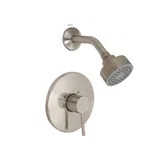 Builder Shower — Satin Nickel