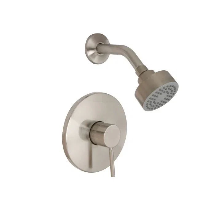 Euro Shower Trim — Satin Nickel