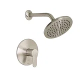 Tazio Shower — PVD Satin Nickel