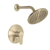 Tazio Shower — PVD Satin Brass
