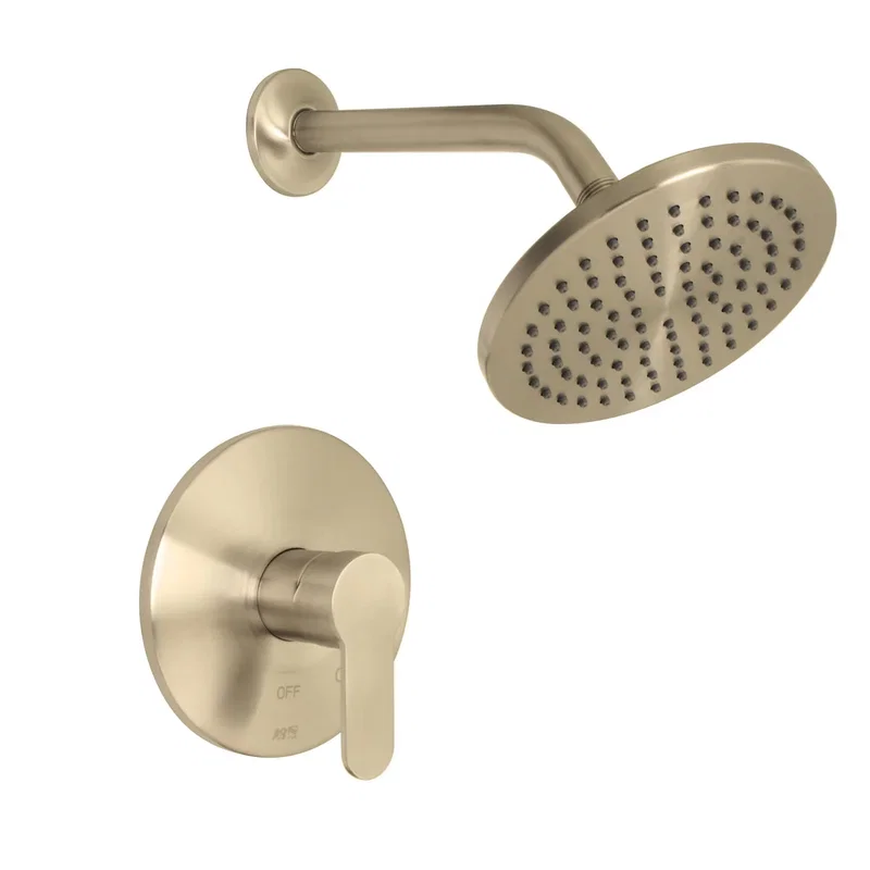 Tazio Shower — PVD Satin Brass