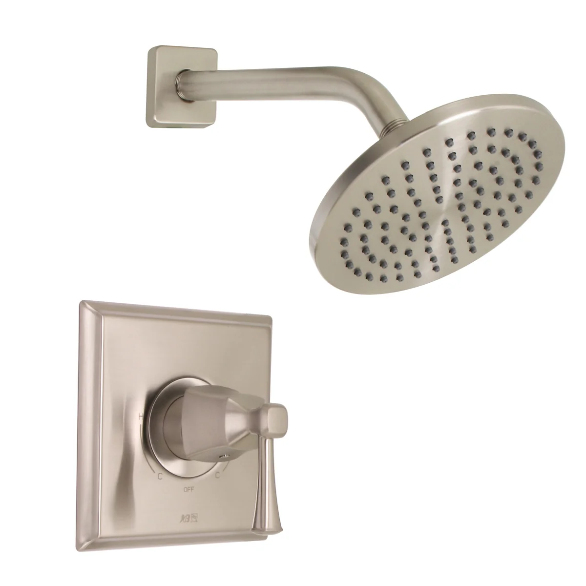 Davenport Shower — PVD Satin Nickel