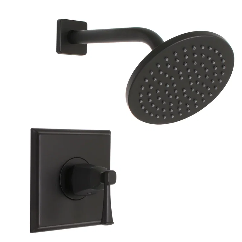 Davenport Shower — Matte Black