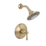 Woodbury Shower — PVD Satin Brass