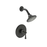Woodbury Shower — Matte Black