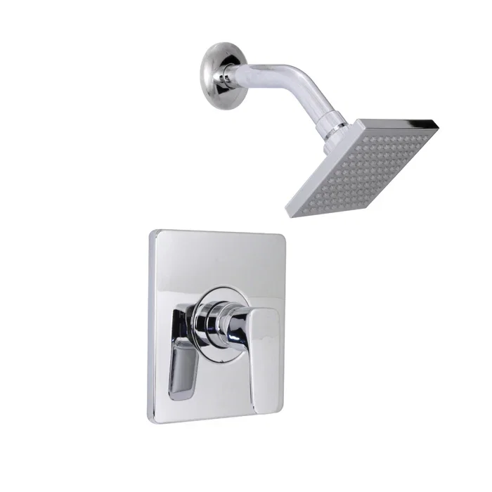 Builder Shower — Chrome