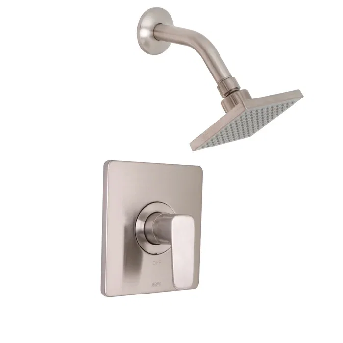 Builder Shower — PVD Satin Nickel