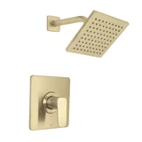 Sevaun Shower Trim — PVD Satin Brass