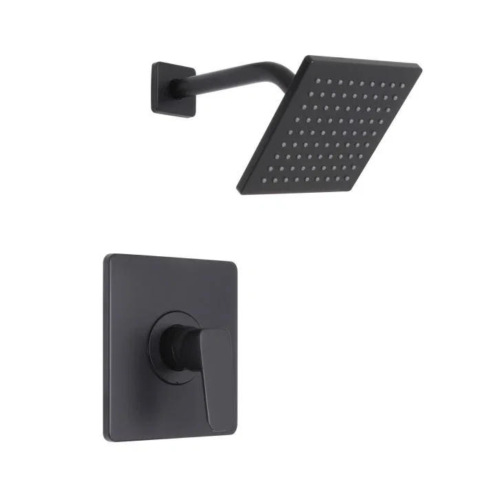 Sevaun Shower Trim — Matte Black