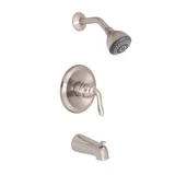 Isabelle Tub & Shower — Satin Nickel