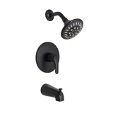 Torrey Tub and Shower — Matte Black