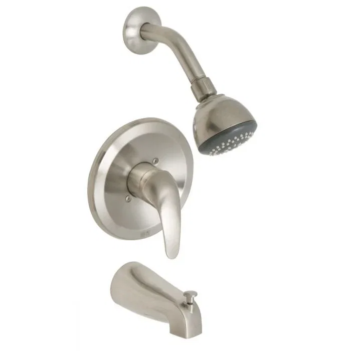 HB Pro Tub & Shower — Satin Nickel