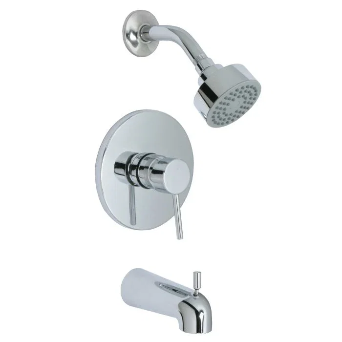 Euro Tub & Shower — Chrome