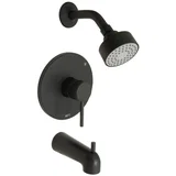 Euro Tub & Shower — Matte Black