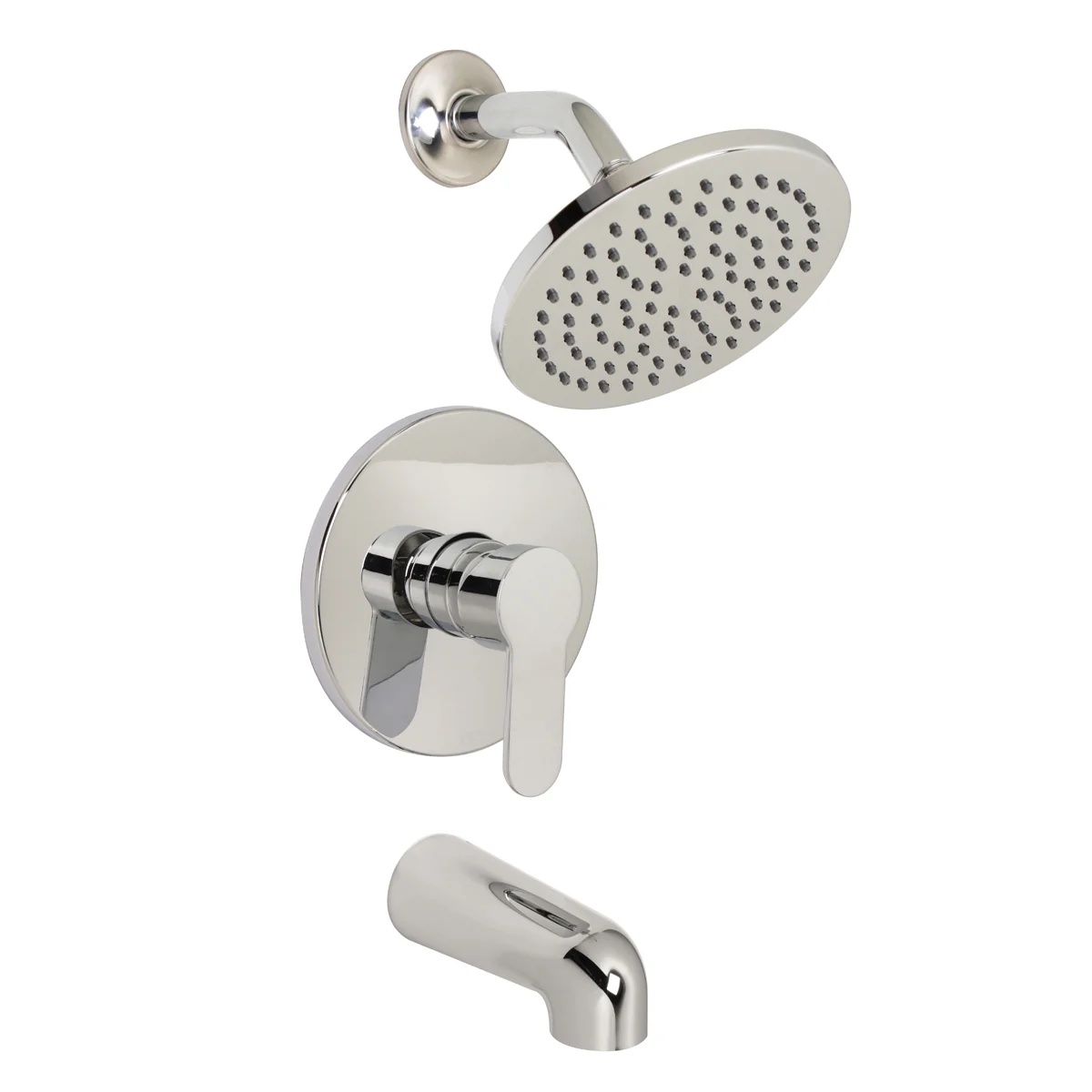 Tazio Tub & Shower — Chrome