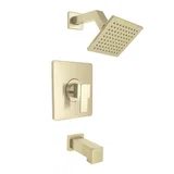 Razo Tub & Shower — PVD Satin Brass