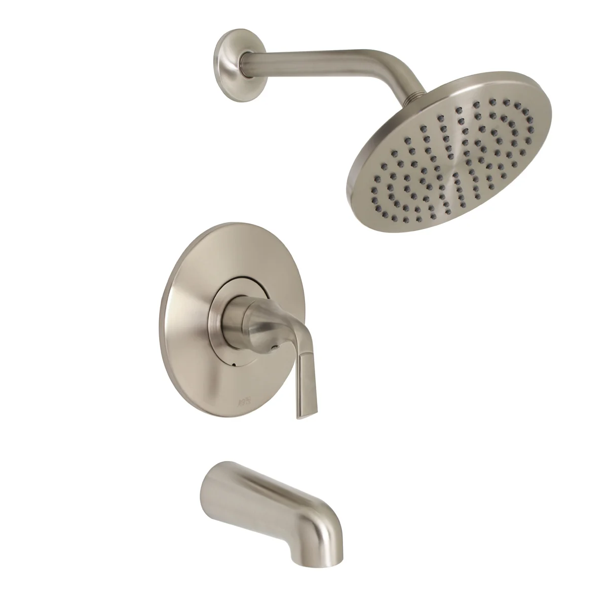 Joy Tub & Shower — PVD Satin Nickel