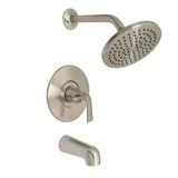 Joy Tub & Shower — PVD Satin Nickel