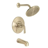 Joy Tub & Shower — PVD Satin Brass