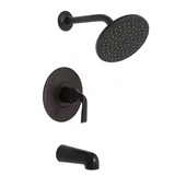 Joy Tub & Shower — Matte Black
