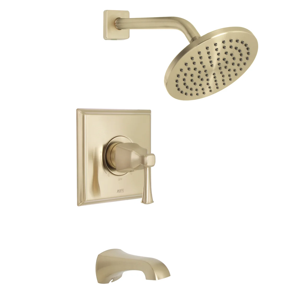 Davenport Shower — PVD Satin Brass