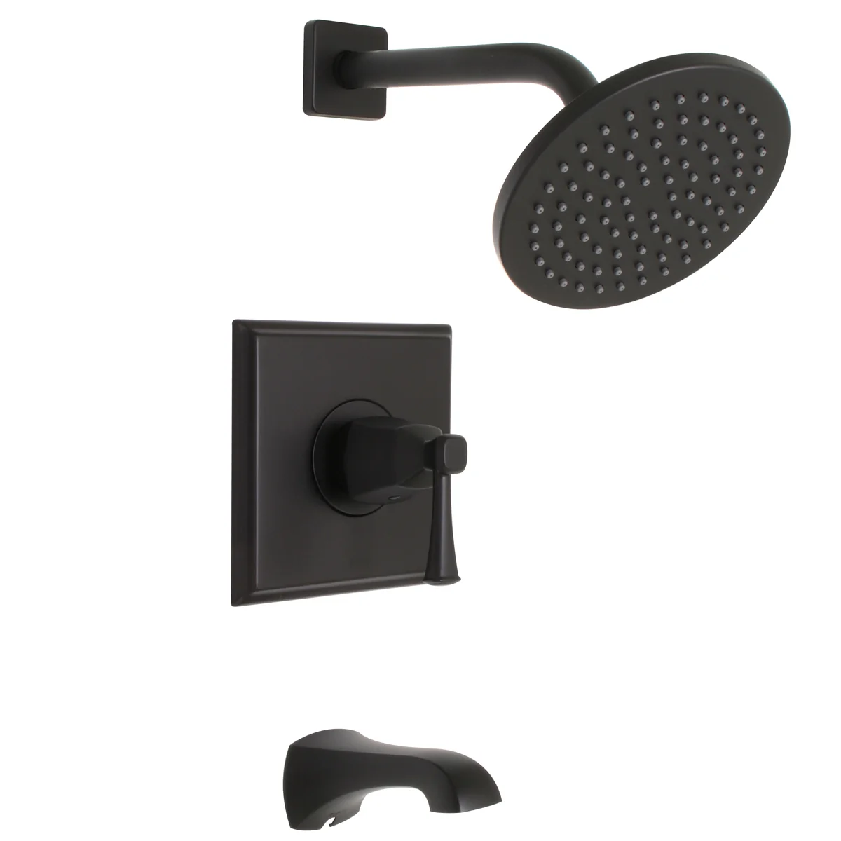 Davenport Shower — Matte Black