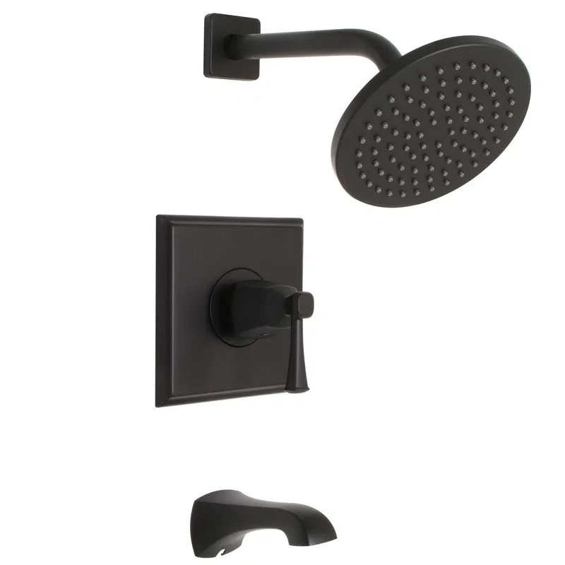 Davenport Shower — Matte Black