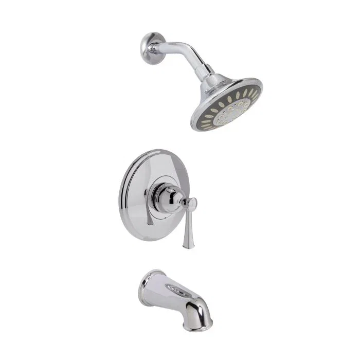 Woodbury Tub & Shower — Chrome