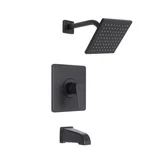 Sevaun Tub & Shower Trim — Matte Black